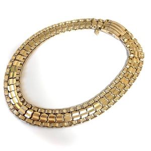 Sarah Coventry Vintage Flat Lay Choker Necklace